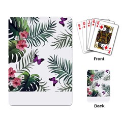 Hawaii T- Shirt Hawaii Lent Flowers Pattern T- Shirt Playing Cards Single Design (rectangle)