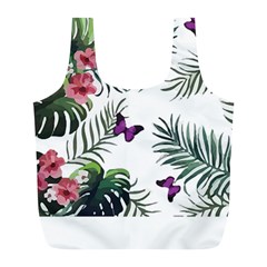 Hawaii T- Shirt Hawaii Lent Flowers Pattern T- Shirt Full Print Recycle Bag (l) by EnriqueJohnson