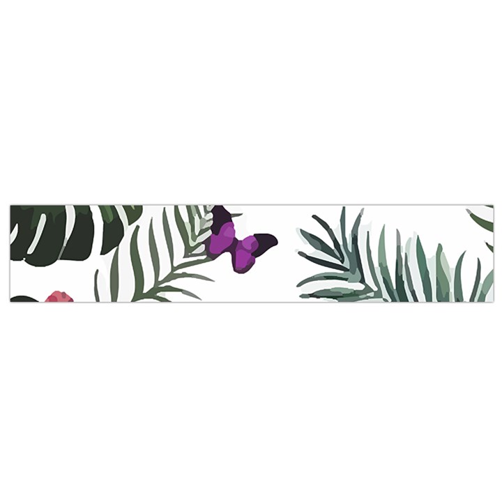 Hawaii T- Shirt Hawaii Lent Flowers Pattern T- Shirt Small Premium Plush Fleece Scarf