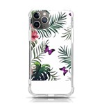 Hawaii T- Shirt Hawaii Lent Flowers Pattern T- Shirt iPhone 11 Pro 5.8 Inch TPU UV Print Case Front