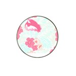 Hawaii T- Shirt Hawaii Lis Flowers Trend T- Shirt Hat Clip Ball Marker (4 pack) Front