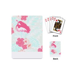 Hawaii T- Shirt Hawaii Lis Flowers Trend T- Shirt Playing Cards Single Design (mini)