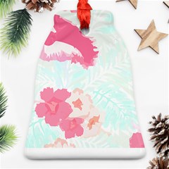 Hawaii T- Shirt Hawaii Lis Flowers Trend T- Shirt Ornament (bell)