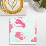 Hawaii T- Shirt Hawaii Lis Flowers Trend T- Shirt UV Print Square Tile Coaster  Front