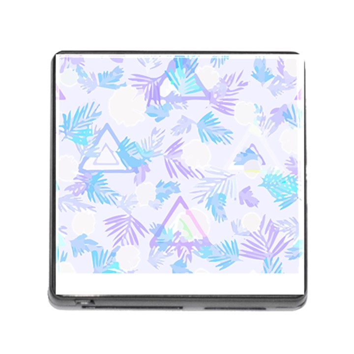 Hawaii T- Shirt Hawaii Love Flowers Trend T- Shirt Memory Card Reader (Square 5 Slot)