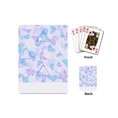 Hawaii T- Shirt Hawaii Love Flowers Trend T- Shirt Playing Cards Single Design (mini)