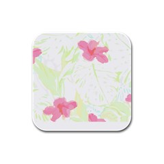 Hawaii T- Shirt Hawaii Mahalo Trend T- Shirt Rubber Square Coaster (4 Pack) by EnriqueJohnson