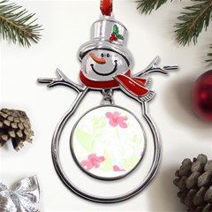 Hawaii T- Shirt Hawaii Mahalo Trend T- Shirt Metal Snowman Ornament