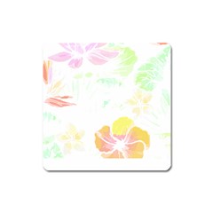 Hawaii T- Shirt Hawaii Meadow Fashion T- Shirt Square Magnet by EnriqueJohnson