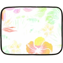 Hawaii T- Shirt Hawaii Meadow Fashion T- Shirt Fleece Blanket (mini)