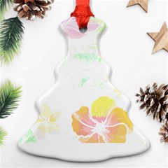 Hawaii T- Shirt Hawaii Meadow Fashion T- Shirt Ornament (christmas Tree) 