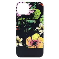 Hawaii T- Shirt Hawaii Meadow Fashion T- Shirt Iphone 14 Plus Black Uv Print Case by EnriqueJohnson