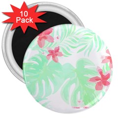 Hawaii T- Shirt Hawaii Meadow Trend T- Shirt 3  Magnets (10 Pack)  by EnriqueJohnson