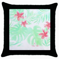 Hawaii T- Shirt Hawaii Meadow Trend T- Shirt Throw Pillow Case (black) by EnriqueJohnson