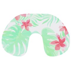 Hawaii T- Shirt Hawaii Meadow Trend T- Shirt Travel Neck Pillow by EnriqueJohnson