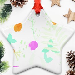 Hawaii T- Shirt Hawaii Ohana Fashion T- Shirt Star Ornament (two Sides)