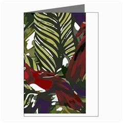 Hawaii T- Shirt Hawaii Pattern Garden T- Shirt Greeting Cards (pkg Of 8)