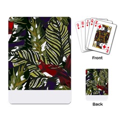 Hawaii T- Shirt Hawaii Pattern Garden T- Shirt Playing Cards Single Design (rectangle)