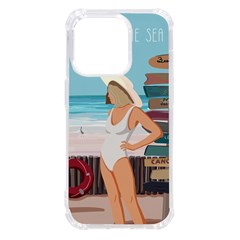 Vacation Iphone 14 Pro Tpu Uv Print Case by SychEva