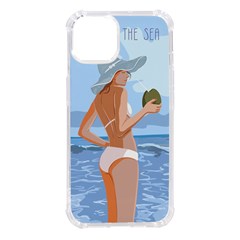 Sea Iphone 14 Tpu Uv Print Case by SychEva