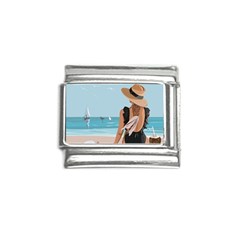 Rest By The Sea Italian Charm (9mm) by SychEva