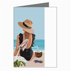 Rest By The Sea Greeting Card by SychEva