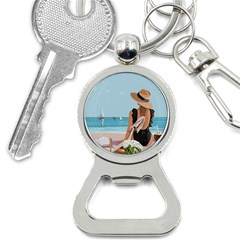 Rest By The Sea Bottle Opener Key Chain by SychEva