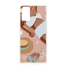 Beach Samsung Galaxy Note 20 Tpu Uv Case by SychEva