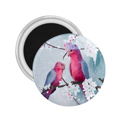 Watercolor Parrot 2 25  Magnets by SychEva