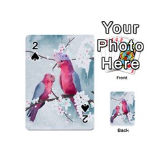 Watercolor Parrot Playing Cards 54 Designs (mini)