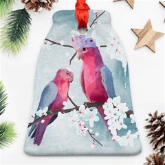 Watercolor Parrot Ornament (bell)