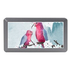 Watercolor Parrot Memory Card Reader (mini) by SychEva