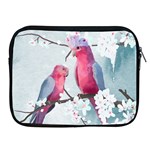 Watercolor Parrot Apple iPad 2/3/4 Zipper Cases Front