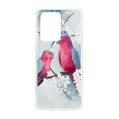 Watercolor Parrot Samsung Galaxy S20 Ultra 6 9 Inch Tpu Uv Case by SychEva