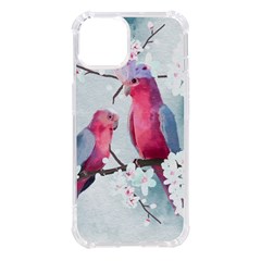 Watercolor Parrot Iphone 14 Tpu Uv Print Case by SychEva