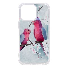 Watercolor Parrot Iphone 13 Pro Tpu Uv Print Case by SychEva