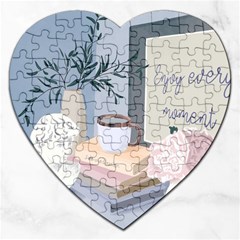 Still Life Jigsaw Puzzle (heart) by SychEva