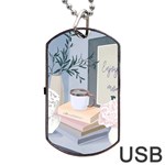 Still Life Dog Tag USB Flash (One Side) Front