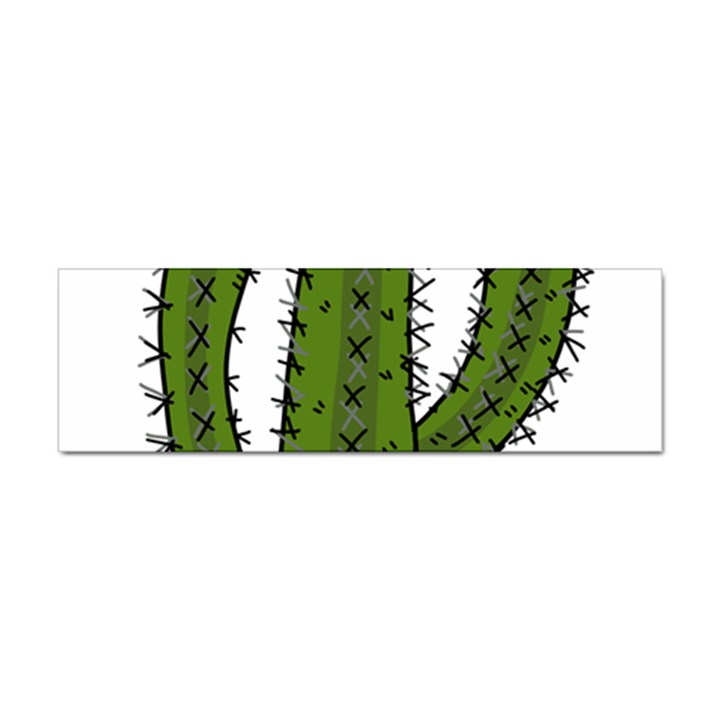 Cactus Desert Plants Rose Sticker (Bumper)