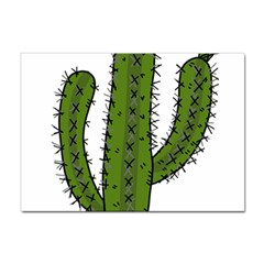 Cactus Desert Plants Rose Sticker A4 (10 Pack) by uniart180623