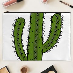 Cactus Desert Plants Rose Cosmetic Bag (xxxl) by uniart180623