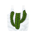 Cactus Desert Plants Rose Full Print Recycle Bag (S) Back