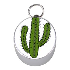 Cactus Desert Plants Rose Mini Silver Compasses by uniart180623