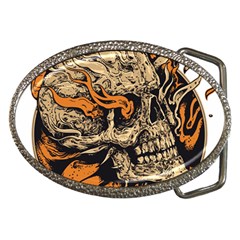 Human Skull  Skull Art Skeleton Illustration Belt Buckles