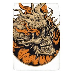 Human Skull  Skull Art Skeleton Illustration Removable Flap Cover (S)