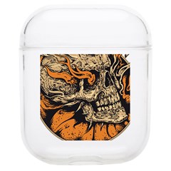 Human Skull  Skull Art Skeleton Illustration Airpods 1/2 Case by uniart180623