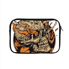 Human Skull  Skull Art Skeleton Illustration Apple MacBook Pro 15  Zipper Case