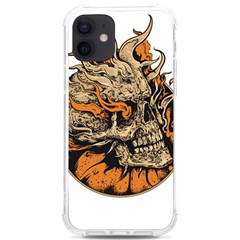 Human Skull  Skull Art Skeleton Illustration Iphone 12/12 Pro Tpu Uv Print Case by uniart180623