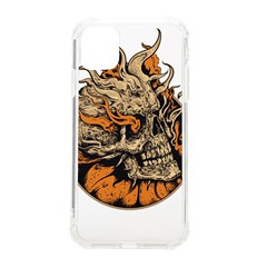 Human Skull  Skull Art Skeleton Illustration iPhone 11 TPU UV Print Case