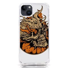 Human Skull  Skull Art Skeleton Illustration iPhone 14 Plus TPU UV Print Case